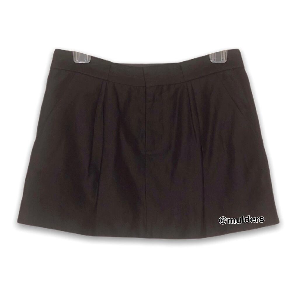 Theysken's Theory Shari Black Mini Skirt Office Work Career Size 0